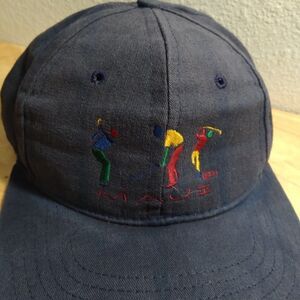 Vintage Maui Golfers Logo Strap Back Hat